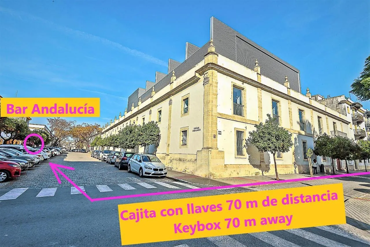 Plaza Polvorista 4-Bedroom Apartment W Balcony El Puerto de Santa Maria Spain