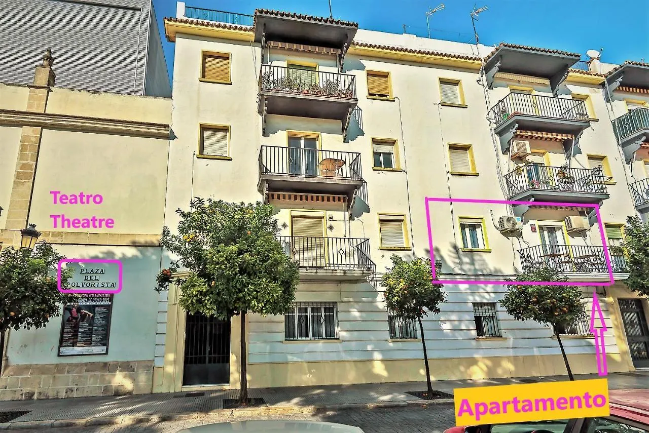 Plaza Polvorista 4-Bedroom Apartment W Balcony El Puerto de Santa Maria